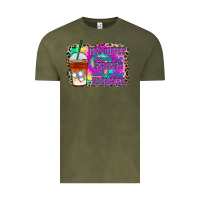 Vintage Olive iced coffee sarcasm Vintage Tee - RacoonDesign