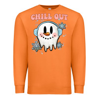 Carrot chill out christmas snowman Premium Sweatshirt - MaliasSmallBusiness