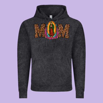 Our Lady Of Guadalupe Mom Vintage Hoodie Designed By Jahusdesignshop