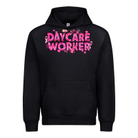 Black Breast Cancer Daycare Worker Urban Hoodie - texasbilliewilder