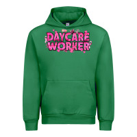 Emerald Breast Cancer Daycare Worker Urban Hoodie - texasbilliewilder