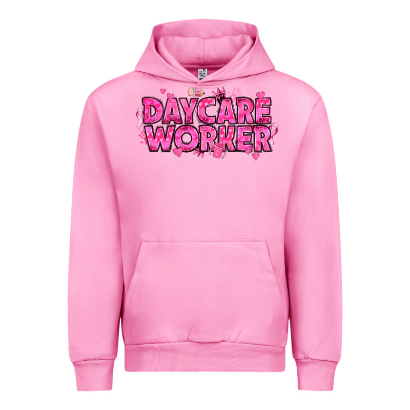 Breast Cancer Daycare Worker Urban Hoodie by texasbilliewilder | Teevron