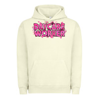 Pigment Pistachio Breast Cancer Daycare Worker Urban Hoodie - texasbilliewilder