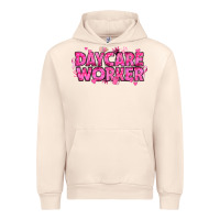 Sandshell Breast Cancer Daycare Worker Urban Hoodie - texasbilliewilder