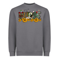Storm christmas nurse sunflower Heavyweight Sweatshirt - FaDigitalArtStudio