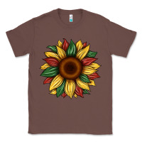 Chestnut juneteenth sunflower Classic Tee - Artiststas