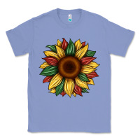 Colony Blue juneteenth sunflower Classic Tee - Artiststas