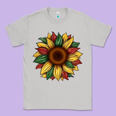 Juneteenth Sunflower Classic Tee Designed By Artiststas