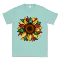 Seafoam juneteenth sunflower Classic Tee - Artiststas