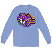 Colony Blue boo y'all Long Sleeve Tee - JahusDesignShop