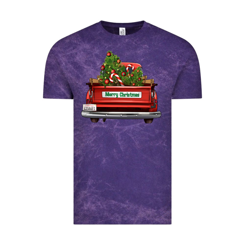 Christmas Trees Truck Vintage Tee by FaDigitalArtStudio | Teevron