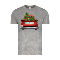 Cloud Rock Christmas trees truck Vintage Tee - FaDigitalArtStudio