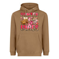 Toasted Coconut pink winter vibes Heavyweight Hoodie - MaliasSmallBusiness