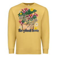 Antique Gold the plant lover Premium Sweatshirt - MaliasSmallBusiness
