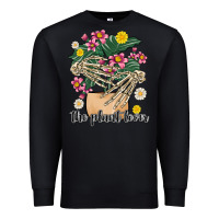 Black the plant lover Premium Sweatshirt - MaliasSmallBusiness