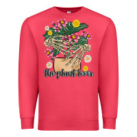 Cardinal the plant lover Premium Sweatshirt - MaliasSmallBusiness