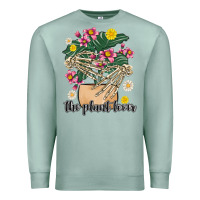Seafoam the plant lover Premium Sweatshirt - MaliasSmallBusiness