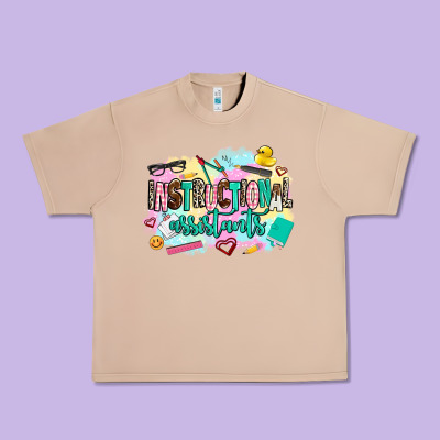 Instructional Assistant's Urban Heavy Tee Designed By Adodesignshop