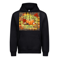 Black Just a girl who loves Fall Urban Hoodie - NancyCooperArtShop