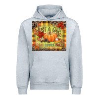 Heather Grey Just a girl who loves Fall Urban Hoodie - NancyCooperArtShop