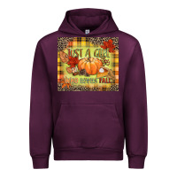 Mauve Wine Just a girl who loves Fall Urban Hoodie - NancyCooperArtShop