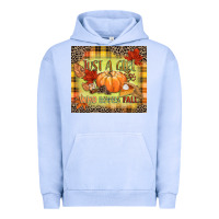 Pigment Grape Ice Just a girl who loves Fall Urban Hoodie - NancyCooperArtShop
