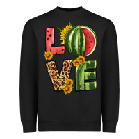 Black love watermelon Heavyweight Sweatshirt - HRA Design Shop