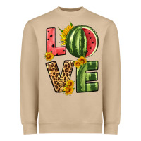 Mushroom love watermelon Heavyweight Sweatshirt - HRA Design Shop