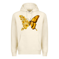 Tofu childhood cancer butterfly Premium Hoodie - Jasminsmagicworld