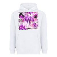White witchy celestial witch Heavyweight Hoodie - MaliasSmallBusiness
