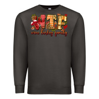 Smoke funny thanksgiving wine turkey family Premium Sweatshirt - MaliasSmallBusiness