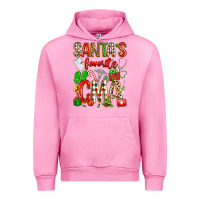 Fuchsia Pink santa's favorite cma Urban Hoodie - texasbilliewilder