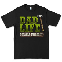 Black dad lıfe totally naıled it Premium Tee - BarkalooDesign