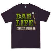 Plum dad lıfe totally naıled it Premium Tee - BarkalooDesign