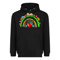 Black school rainbow Heavyweight Hoodie - NancyCooperArtShop