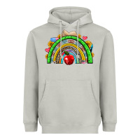Moon Dust school rainbow Heavyweight Hoodie - NancyCooperArtShop