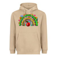 Mushroom school rainbow Heavyweight Hoodie - NancyCooperArtShop