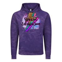 Cloud Purple special eduation teacher lightning bolt Vintage Hoodie - Zillion Design Studio
