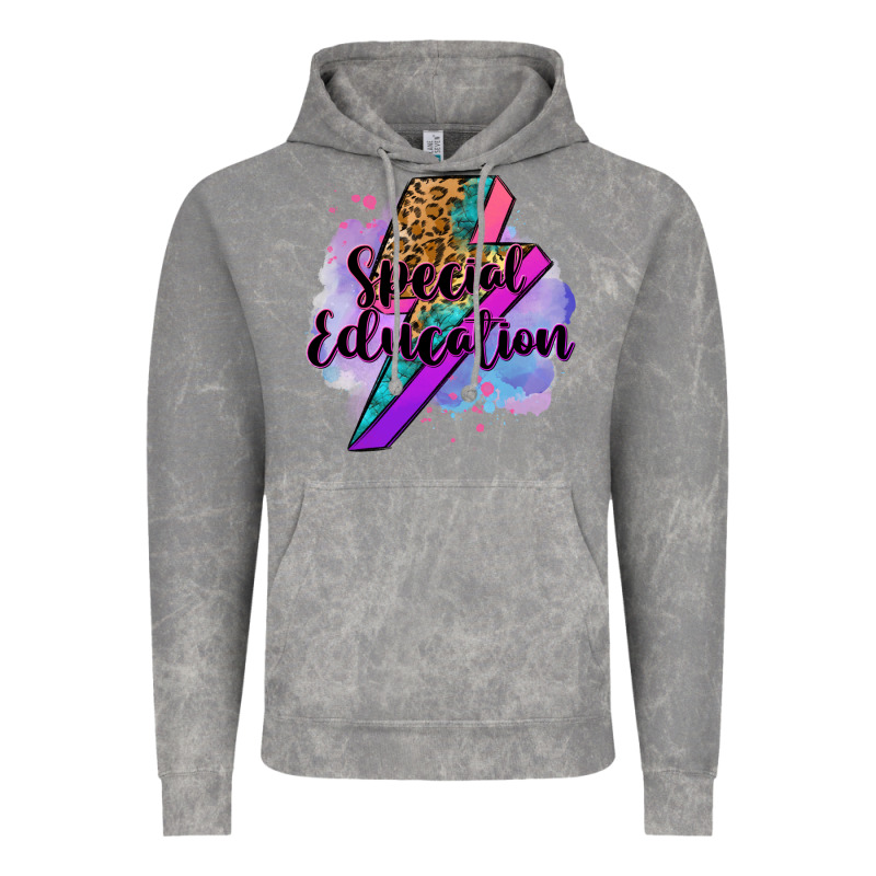 Special Eduation Teacher Lightning Bolt Vintage Hoodie by Zillion Design Studio | Teevron