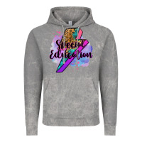 Cloud Rock special eduation teacher lightning bolt Vintage Hoodie - Zillion Design Studio