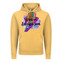 Vintage Mustard special eduation teacher lightning bolt Vintage Hoodie - Zillion Design Studio