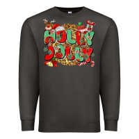 Smoke holly jolly christmas Premium Sweatshirt - MaliasSmallBusiness