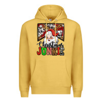 Antique Gold Christmas junkie Santa Claus Premium Hoodie - Jasminsmagicworld