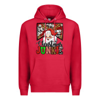 Cardinal Christmas junkie Santa Claus Premium Hoodie - Jasminsmagicworld