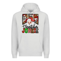 Dove Grey Christmas junkie Santa Claus Premium Hoodie - Jasminsmagicworld