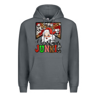Rock Christmas junkie Santa Claus Premium Hoodie - Jasminsmagicworld