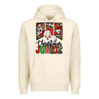 Sandshell Christmas junkie Santa Claus Premium Hoodie - Jasminsmagicworld