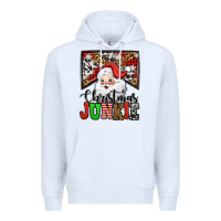 White Christmas junkie Santa Claus Premium Hoodie - Jasminsmagicworld