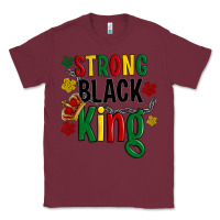 Burgundy strong black king Classic Tee - Artiststas