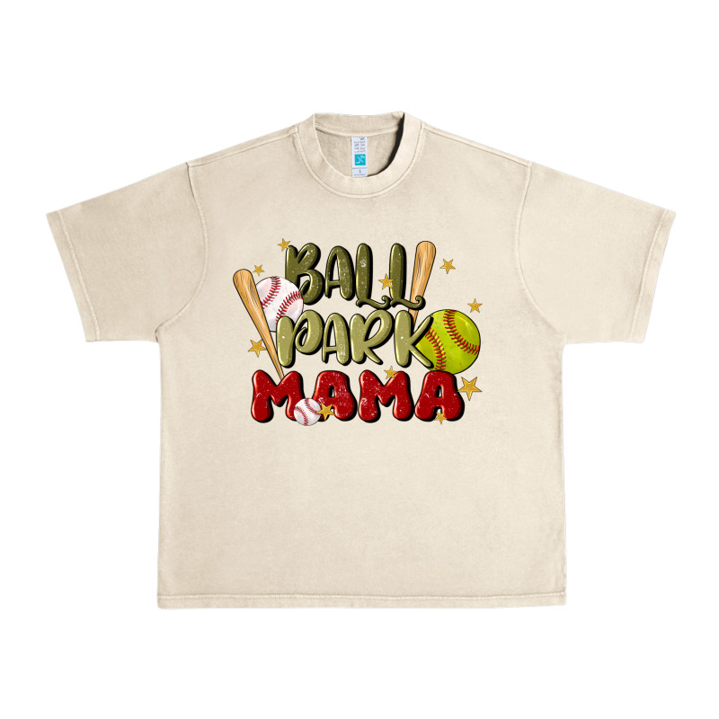 Ballpark Mama Urban Heavy Tee by JahusDesignShop | Teevron